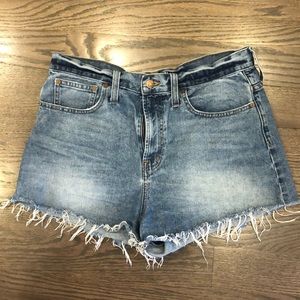 Madewell the perfect jean short